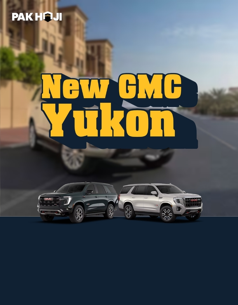 pakhaji.com – layanan transport saudi taksi umroh new gmc yukon 7 seats a